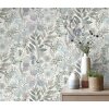 1050624 Tapeten Erismann Secret Garden  Farbe blau Vliestapete