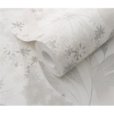 1050631 Tapeten Erismann Secret Garden  Farbe grau Vliestapete