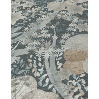 1050644 Tapeten Erismann Secret Garden  Farbe blau Vliestapete