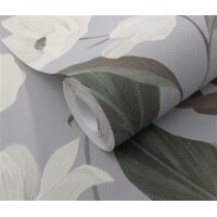 1050831 Tapeten Erismann Secret Garden  Farbe grau...