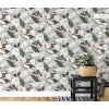 1050831 Tapeten Erismann Secret Garden  Farbe grau Vliestapete