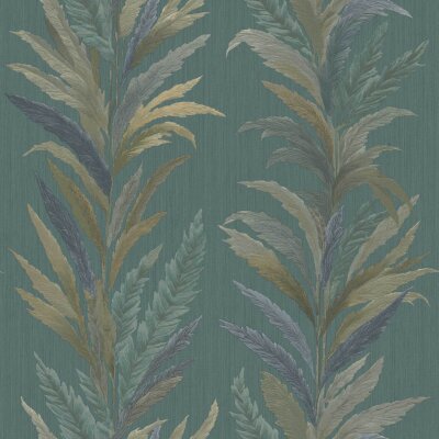 35905 Tapeten Essener Ornamenta Farbe grün blau gold Vliestapete
