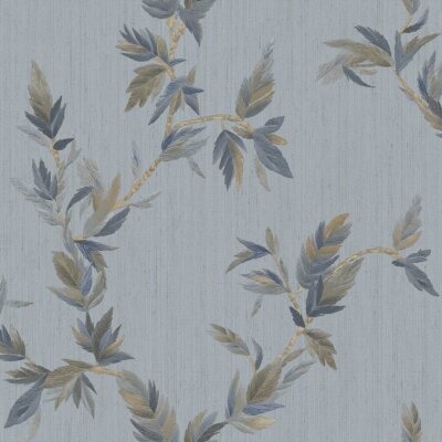 35916 Tapeten Essener Ornamenta Farbe blau gold Vliestapete