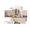 38421 Tapeten Essener  Top Stripes Farbe beige sand rosa Vliestapete