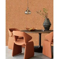 350811 Tapeten Eijffinger Felt orange terrakotta  Vliestapete