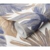 1055844 Tapeten Erismann Forest Dreams Farbe blau Vliestapete