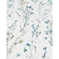 1056118 Tapeten Erismann Forest Dreams Farbe türkis Vliestapete