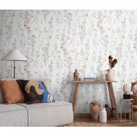 1056135 Tapeten Erismann Forest Dreams Farbe türkis  Vliestapete
