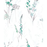 88924 Tapeten Marburg Fresh UP weiß grün...