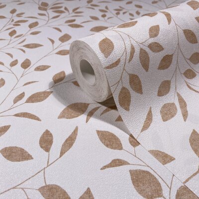 88949 Tapeten Marburg Fresh UP weiß beige Vliestapete