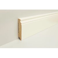 Joka Sockelleiste Kiefer weiß lackiert (9010)  WL10...