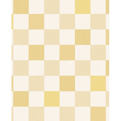 363146 Tapeten Eijffinger TINY TREASURES pastell gelb ocker Vliestapete