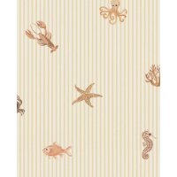 363170 Tapeten Eijffinger TINY TREASURES beige sand...