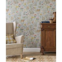 363193 Tapeten Eijffinger TINY TREASURES blau mehrfarbig...