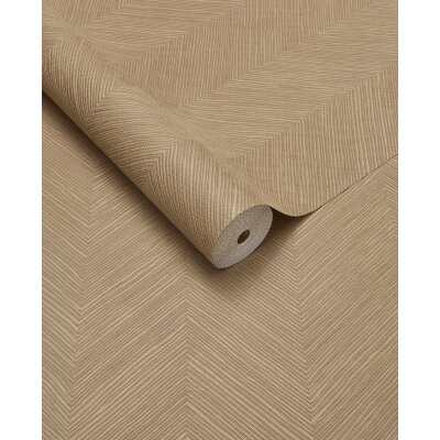 363238 Tapeten Eijffinger Calm Crafted braun taupe oranien terrakotta  Vliestapete
