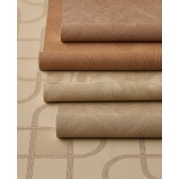 363238 Tapeten Eijffinger Calm Crafted braun taupe oranien terrakotta  Vliestapete