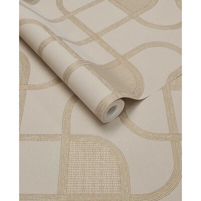 363263 Tapeten Eijffinger Calm Crafted rosa gold Vliestapete