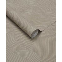 363272 Tapeten Eijffinger Calm Crafted braun taupe...