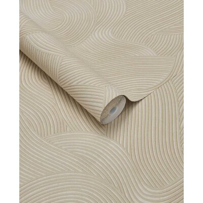 363273 Tapeten Eijffinger Calm Crafted beige sand  Vliestapete