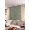 A78901 GranDeco Inia Beige – Muster Tapete Wohnzimmer, Vinyl Vliestapete, Natur Tapete modern