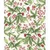 A80401 GranDeco Inia Fuchsia – Muster Tapete Wohnzimmer, Vinyl Vliestapete, moderne Tapete