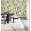 A80401 GranDeco Inia Fuchsia – Muster Tapete Wohnzimmer, Vinyl Vliestapete, moderne Tapete