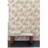 A82801 GranDeco Inia Grau – Muster Tapete Wohnzimmer, Vinyl Vliestapete, moderne Tapete