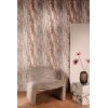 A81701 GranDeco Structured Walls Tapete Koralle – Vinyl Vliestapete für Wohnzimmer & Wohnräume