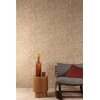 A84101 GranDeco Structured Walls Tapete Beige – Vinyl Vliestapete für Wohnzimmer & Wohnräume