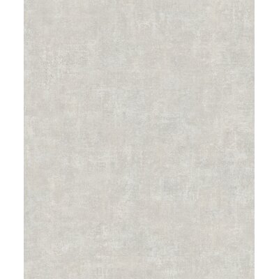 A85401 GranDeco Structured Walls Tapete Grau – Vinyl Vliestapete für Wohnräume