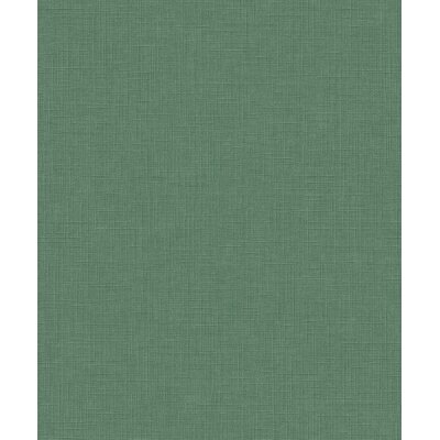 GrandecoLife Karuna Vinyltapete Blau Uni Textil A71009 Solena Plain – scheuerbeständig, 53 cm x 10,05 m