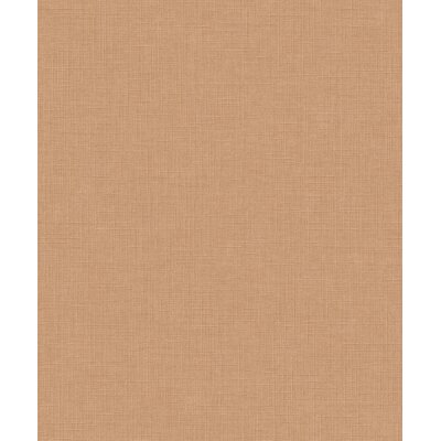GrandecoLife Karuna Vinyltapete Rot Uni Textil A71010 Solena Plain – scheuerbeständig, 53 cm x 10,05 m
