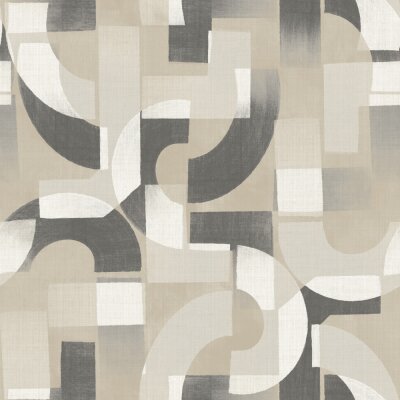 GrandecoLife Karuna Vinyltapete Grau A76002 Levina – scheuerbeständig, 53 cm x 10,05 m