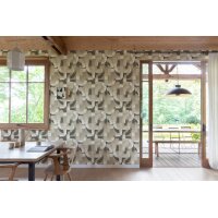 GrandecoLife Karuna Vinyltapete Grau A76002 Levina...