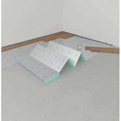 JOKA JK124+ Alu-XPS-PRO AquaStop Unterlage 2,2 mm 15 m2 Faltplatte Trittschalldämmung