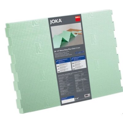 JOKA JK127 Silent-Step-Plus Click Trittschalldämmung 5 mm XPS 5 m² Klick-Faltplatte Laminat