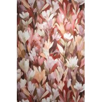 Erismann 10586-06 Pure Harmony Vliestapete Blumen Rot Modern