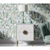 Erismann 10586-07 Pure Harmony Vliestapete Blumen Blau Modern