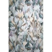 Erismann 10586-09 Pure Harmony Vliestapete Blumen Blau Modern