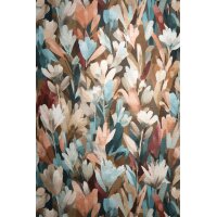 Erismann 10586-11 Pure Harmony Vliestapete Blumen Braun Modern
