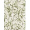 Erismann 10587-07 Pure Harmony Vliestapete Blättermotiv Grün Modern