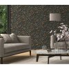 Erismann 10587-47 Pure Harmony Vliestapete Blättermotiv Braun Modern