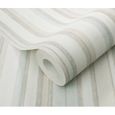 Erismann 10588-19 Pure Harmony Vliestapete Streifen Türkis Modern