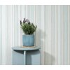 Erismann 10588-19 Pure Harmony Vliestapete Streifen Türkis Modern