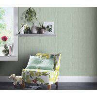 Erismann 10590-07 Pure Harmony Vliestapete Uni Grün Modern