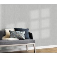 Erismann 10590-10 Pure Harmony Vliestapete Uni Grau Modern