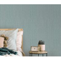 Erismann 10590-19 Pure Harmony Vliestapete Uni Türkis Modern