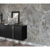 Erismann 22101-07-01 Pure Harmony Vliestapete Fototapete Blättermotiv Grau Natürlich