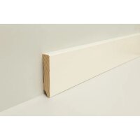 JOKA Sockelleiste Kiefer Weiß Lackiert RAL 9010...