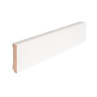 JOKA Sockelleiste Kiefer Weiß Lackiert RAL 9010...